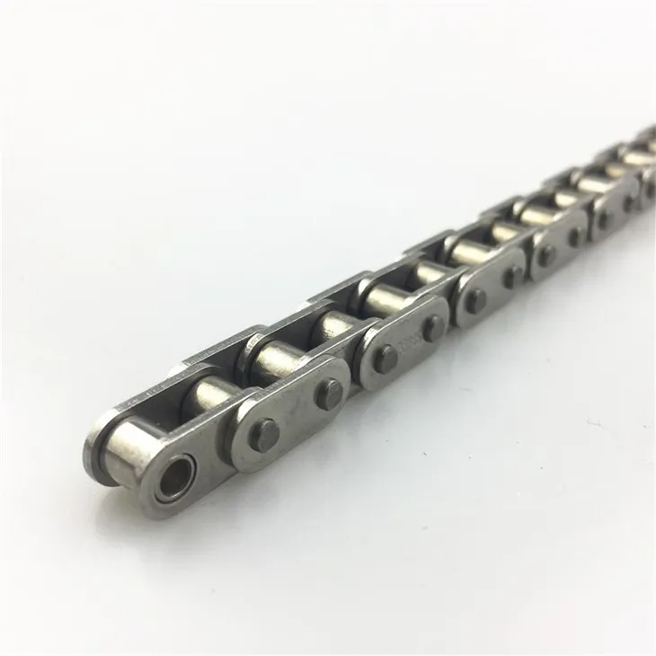 Stainless Steel Short Pitch Roller Chain With Straight Plate Stainless Steel Short Pitch Roller Chain With Straight Plate