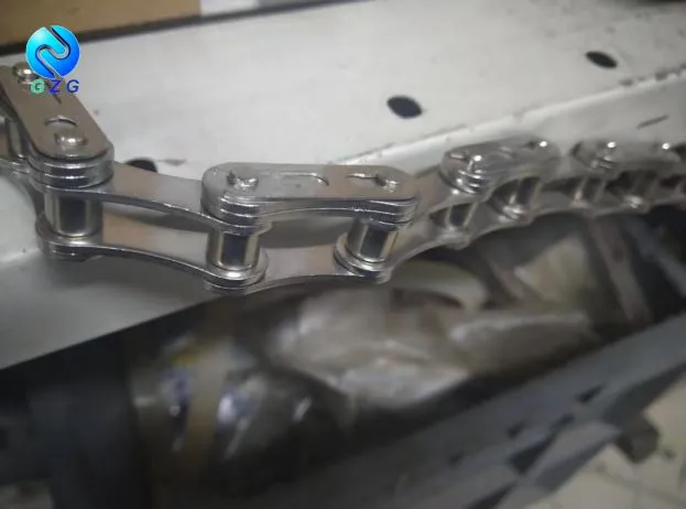 GZG stainless steel double pitch roller chains